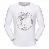 manches longues t shirt versace multicolore colorway medusa head white